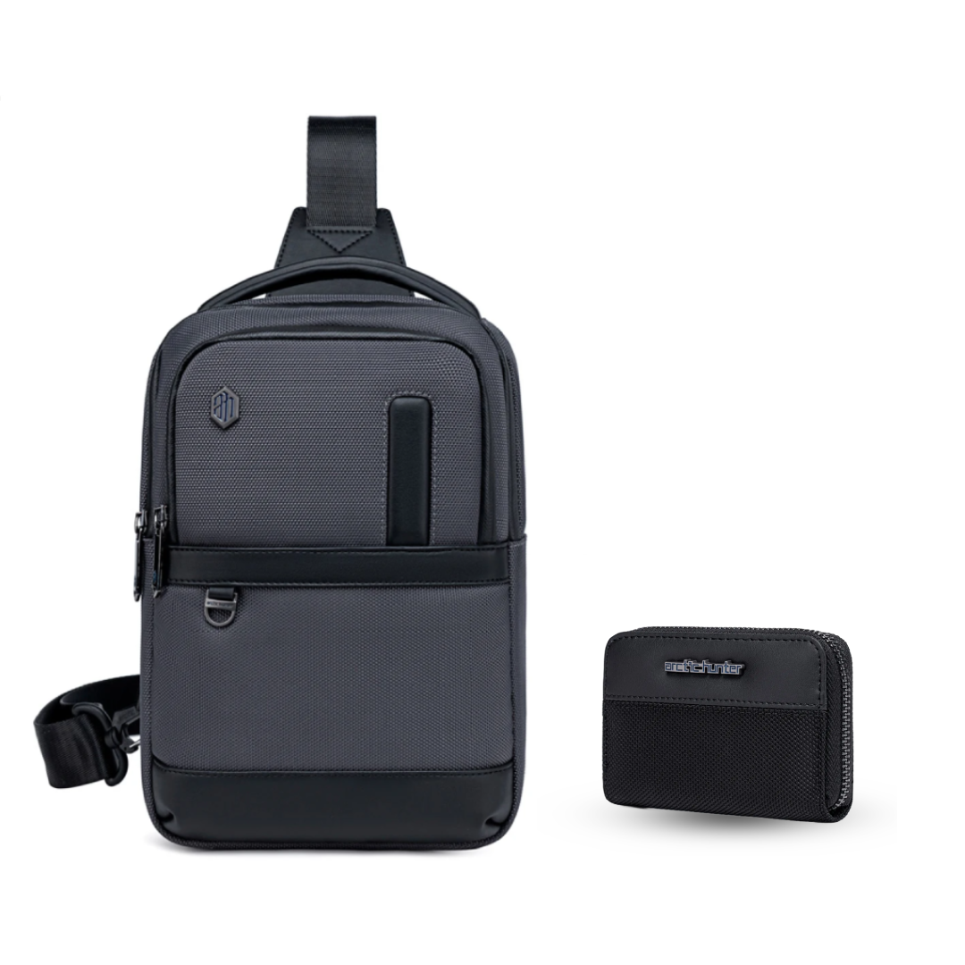 Pack : Sac de Poitrine SP678 + Portefeuille - KOZY NEW