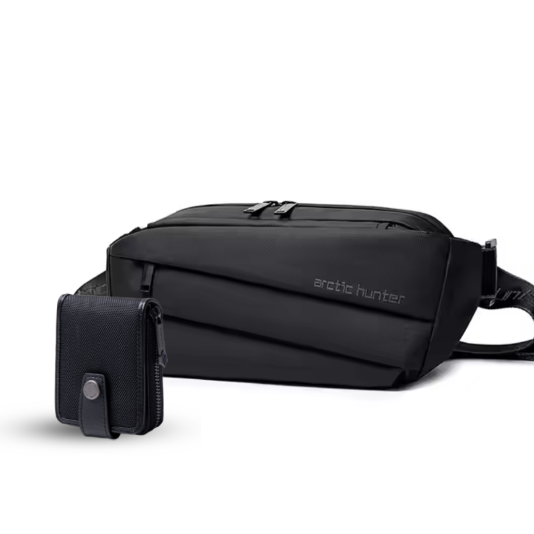 Pack : Sac de Poitrine SP029 + Portefeuille - KOZY NEW