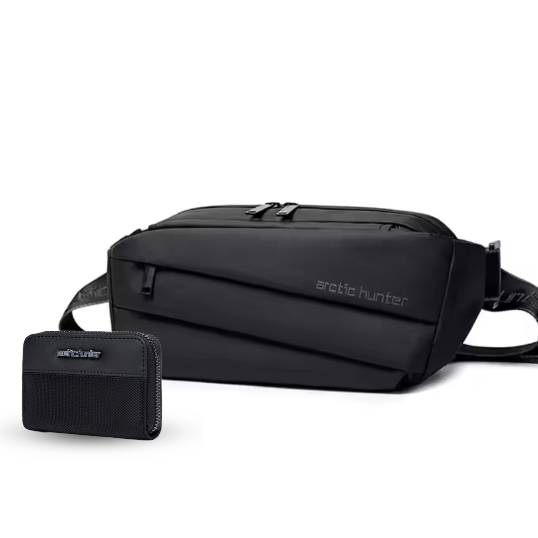 Pack : Sac de Poitrine SP029 + Portefeuille - KOZY NEW