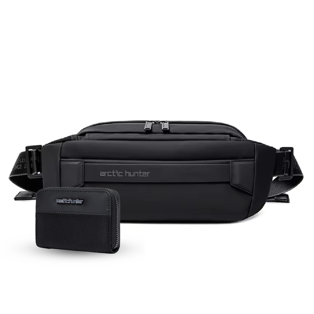 Pack : Sac de Poitrine SP043 + Portefeuille - KOZY NEW