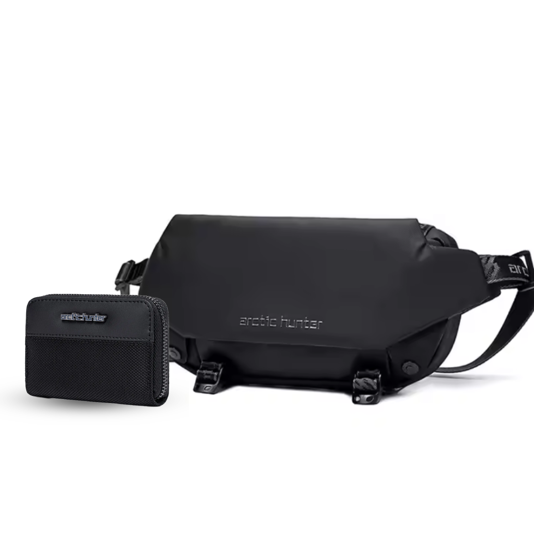 Pack : Sac de Poitrine SP047 + Portefeuille - KOZY NEW