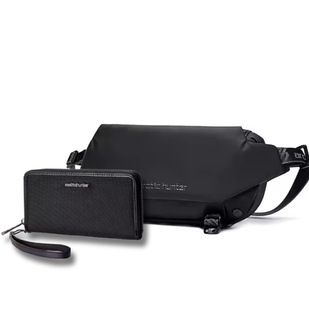 Pack : Sac de Poitrine SP047 + Portefeuille - KOZY NEW
