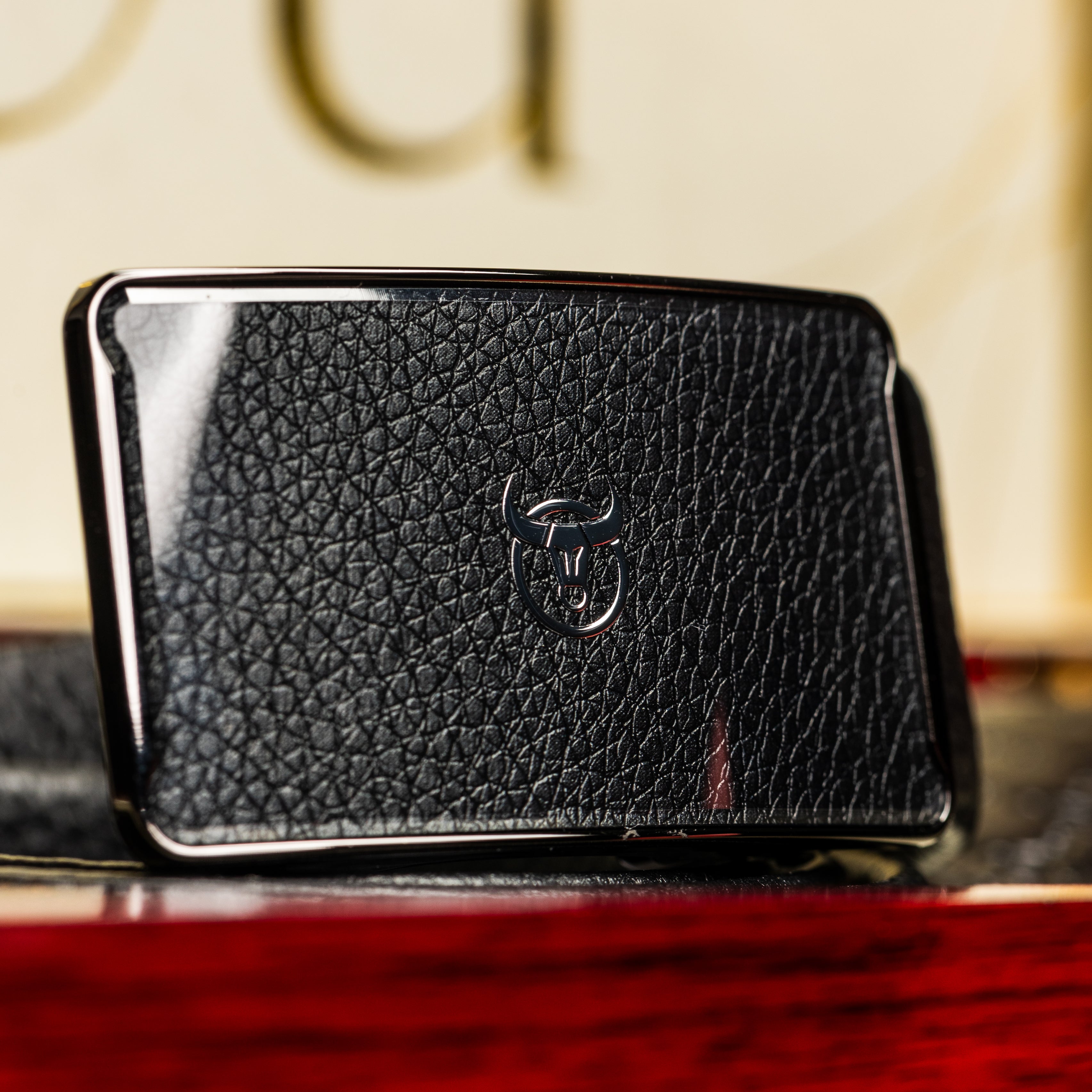 Coffret cadeau portefeuille CP011 et ceinture CC05 - Bullcaptain