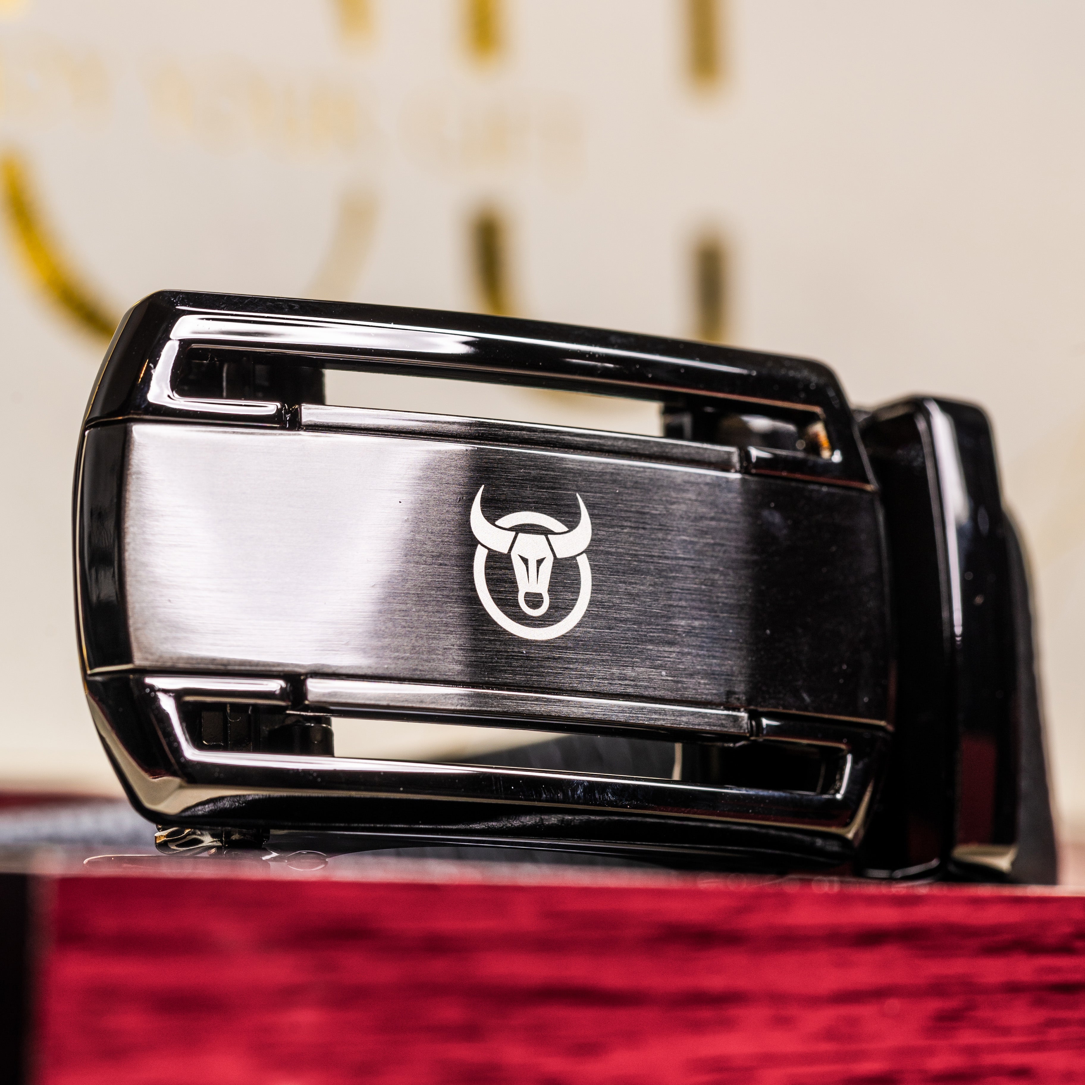 Coffret cadeau portefeuille CP012 et ceinture CC04 - Bullcaptain