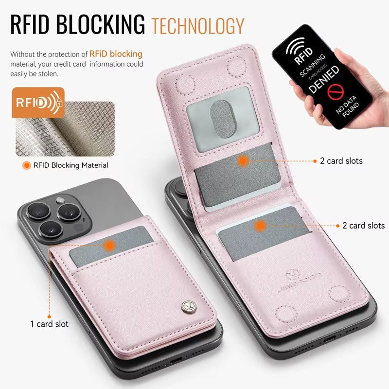 Jeehood Top-flip porte-carte magnétique 