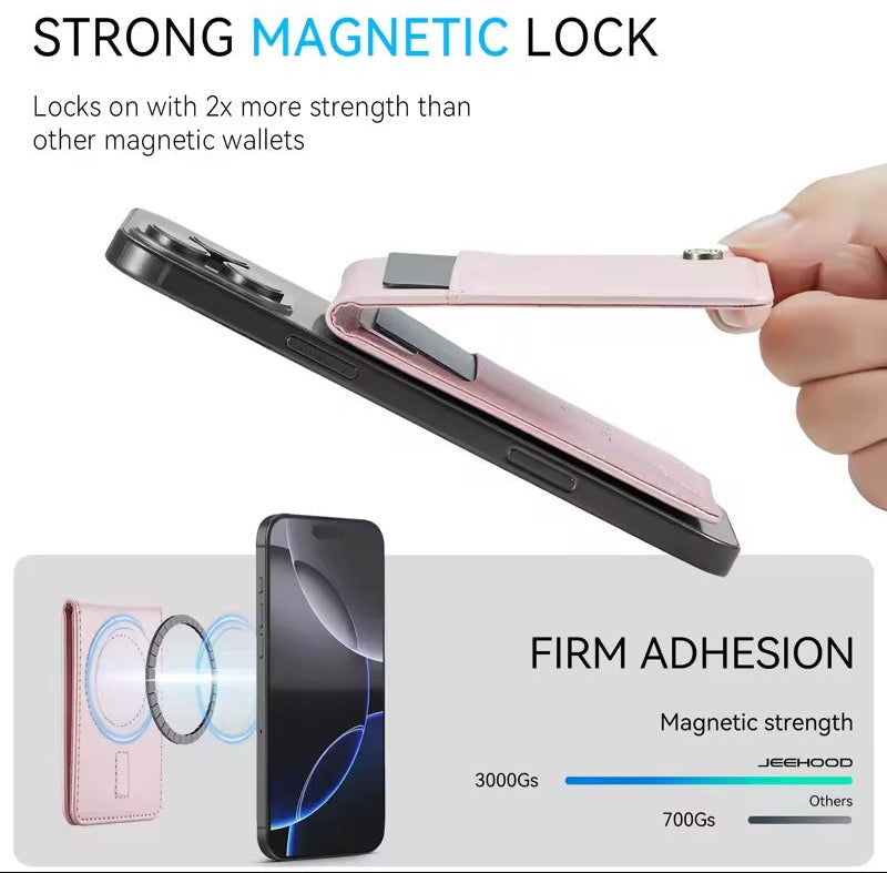 Jeehood Top-flip porte-carte magnétique 